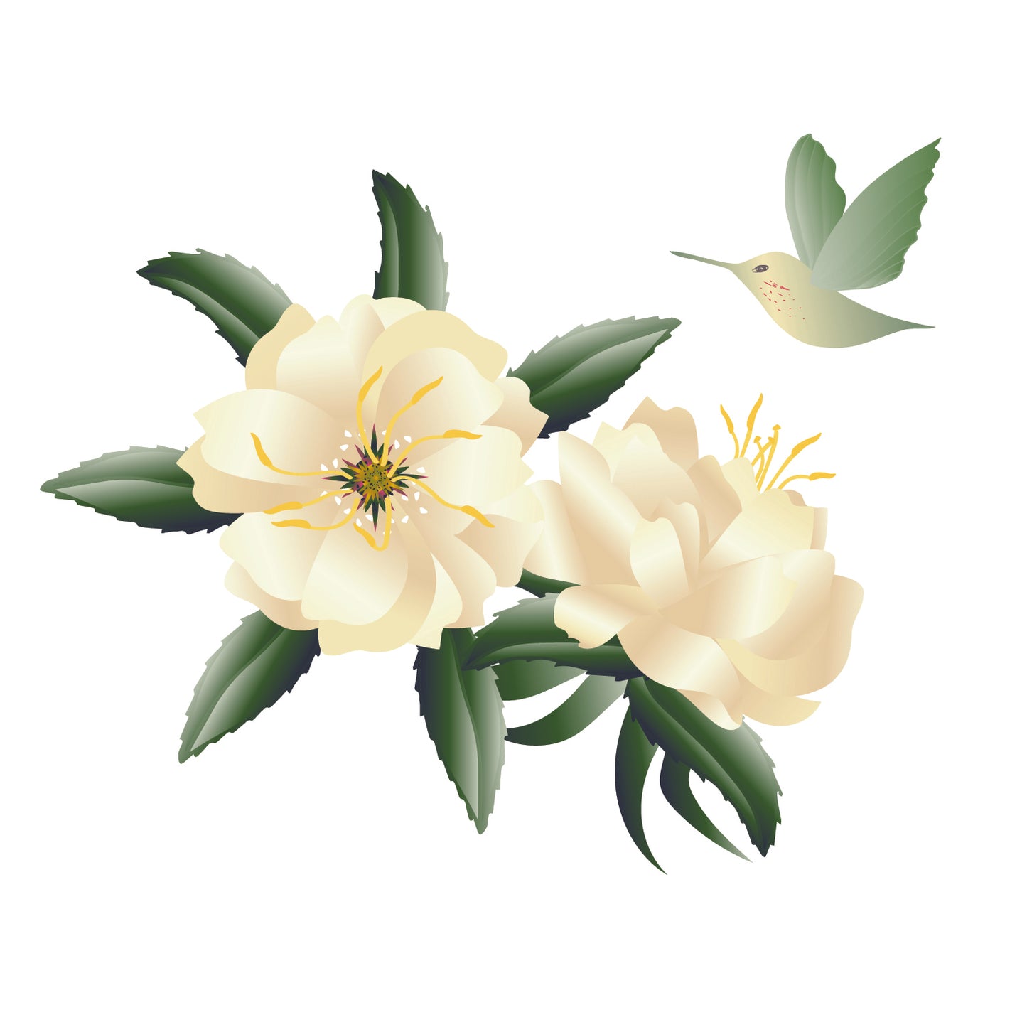 Wildflower Tattoo | Temporary Tattoo| Evening Primrose