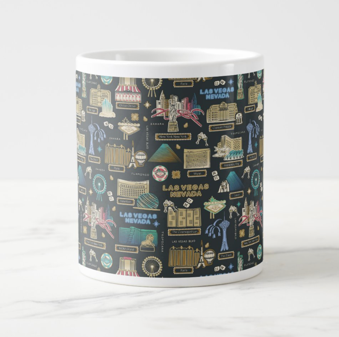 Las Vegas Strip Jumbo Mug
