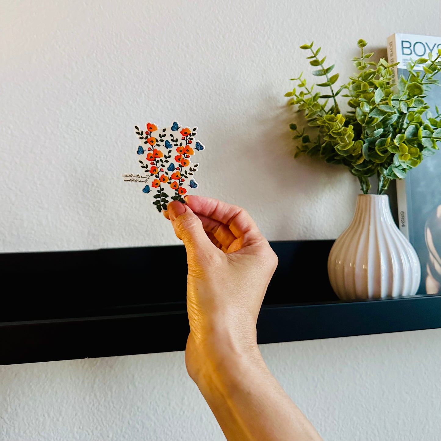 Wildflower Tattoo | Temporary Tattoo| Globe Mallow Tattoo