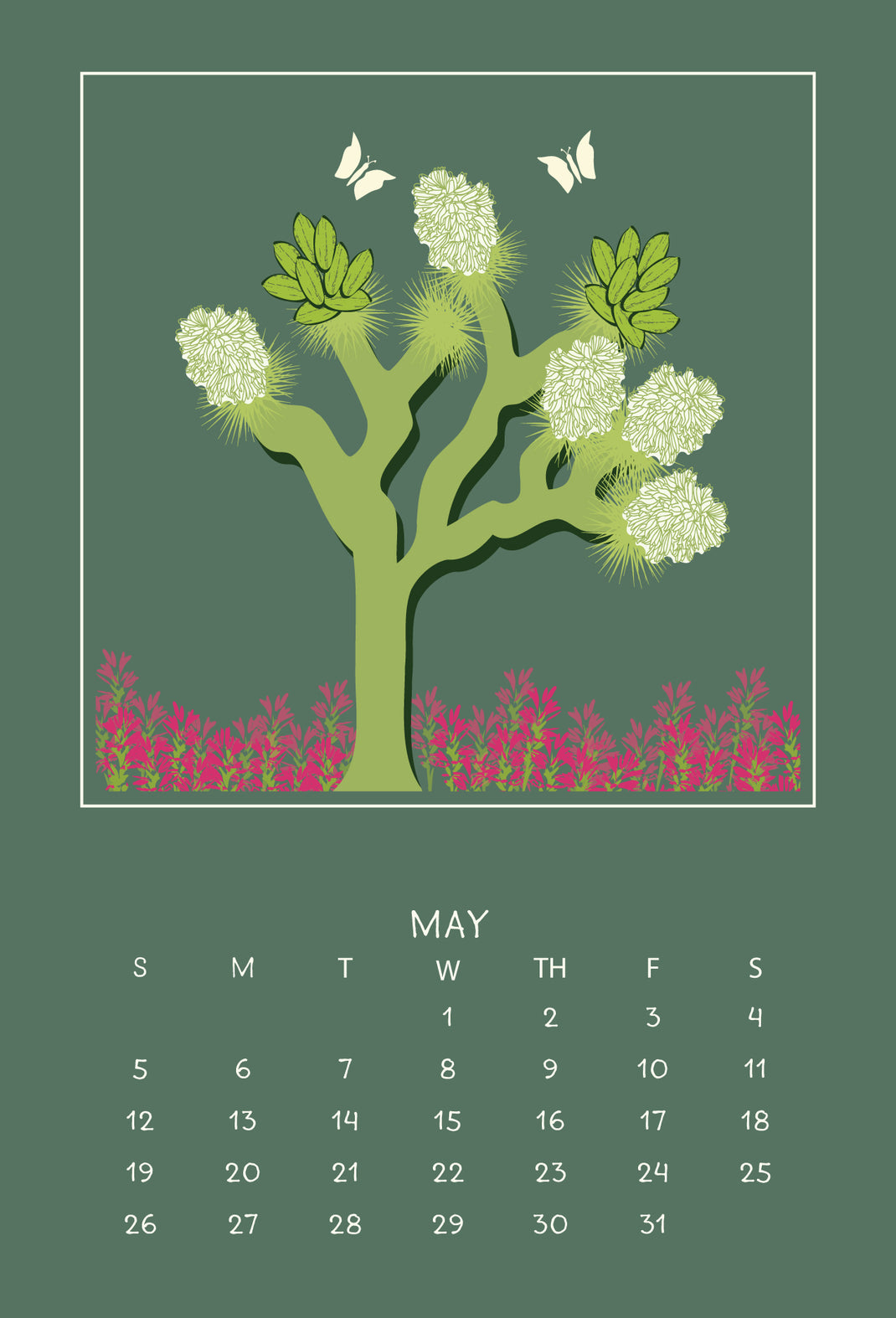 Standup Desk Calendar