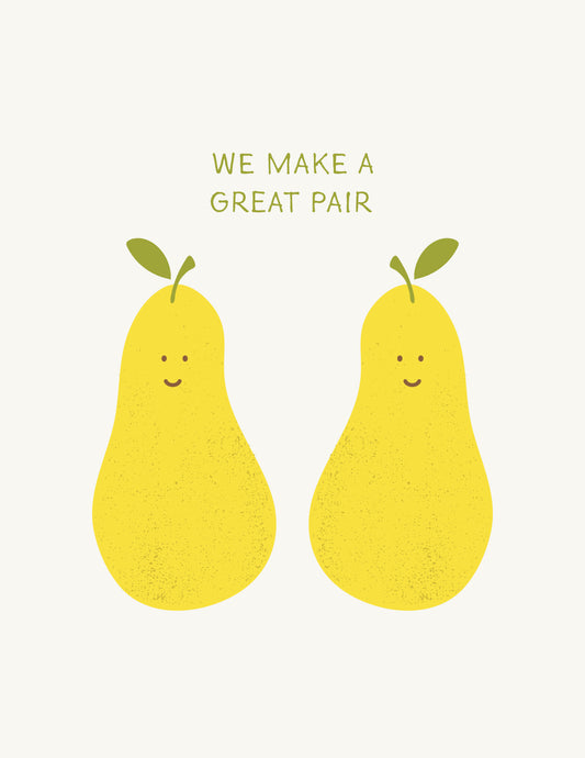 Great Pair Greeting Card