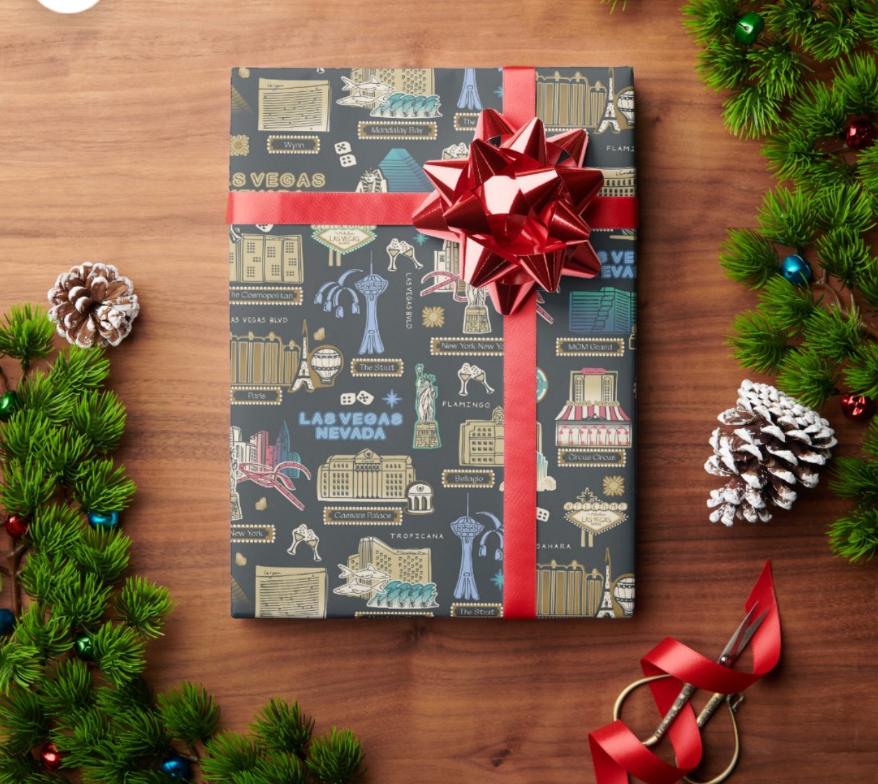 Las Vegas Strip Wrapping Paper