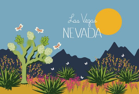 Las Vegas Nevada Flora & Fauna Postcard