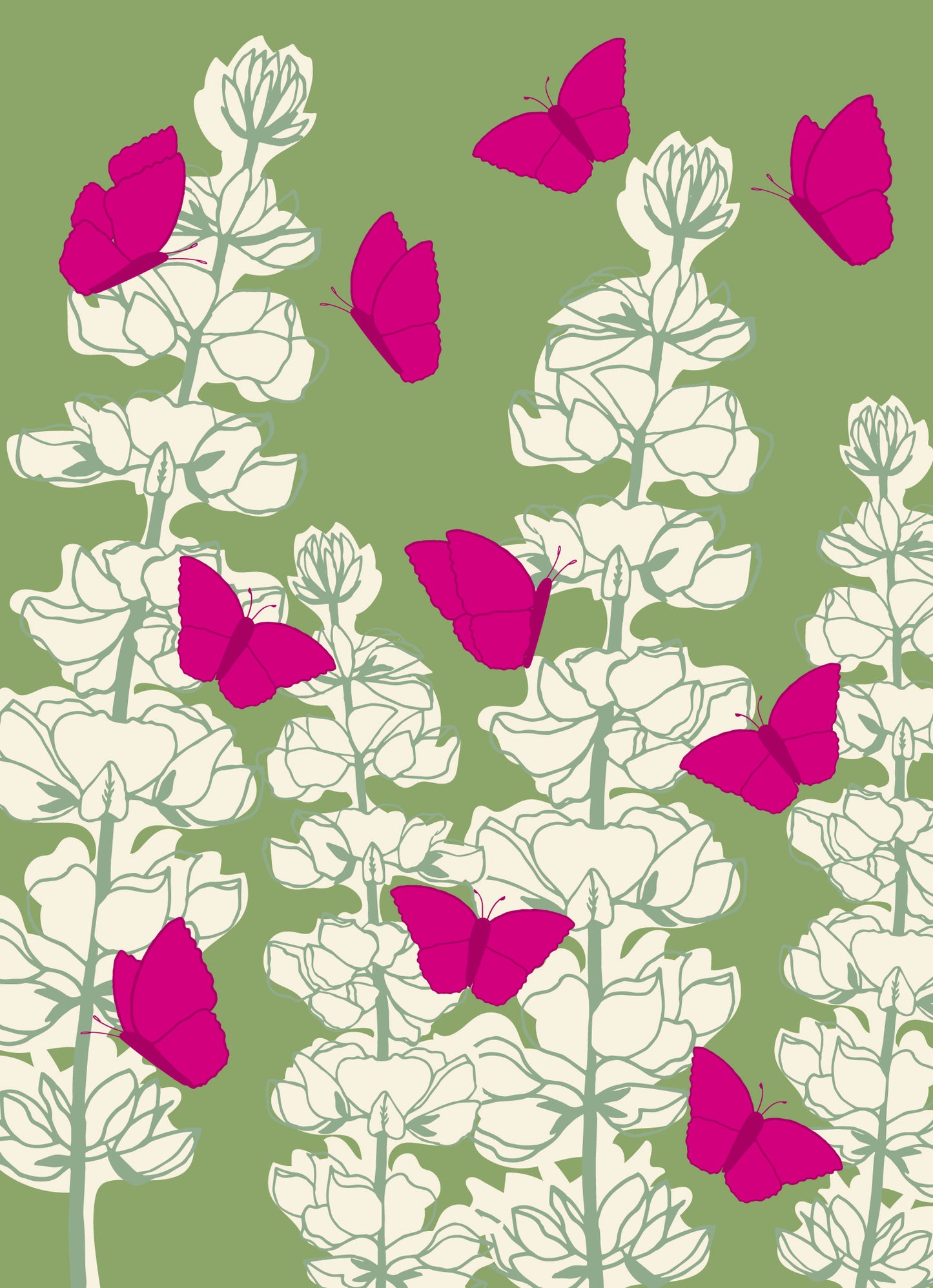 Lupine Blossom Art Print
